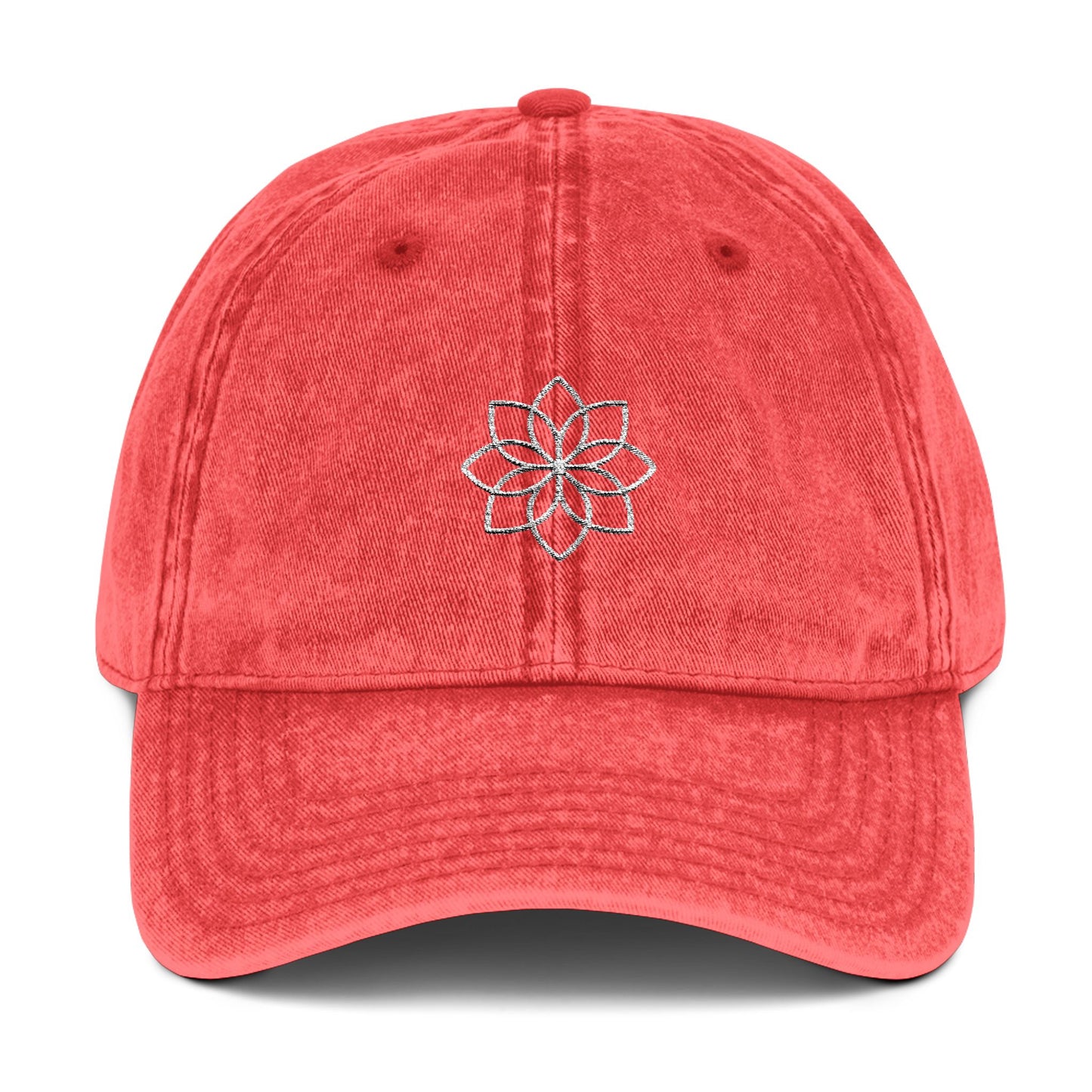 Happymom Vintage Embroidered Cap – Relaxed Style for Everyday Adventures