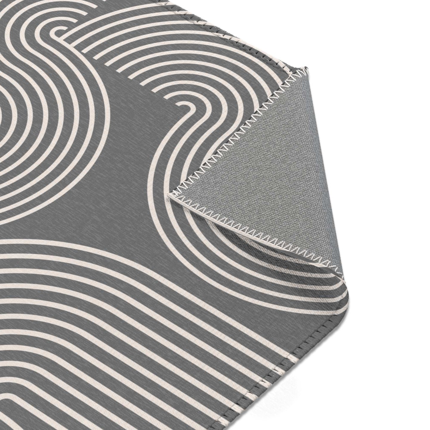 Modern Geometric Area Rug - Stylish Soft Floor Mat for Home Décor