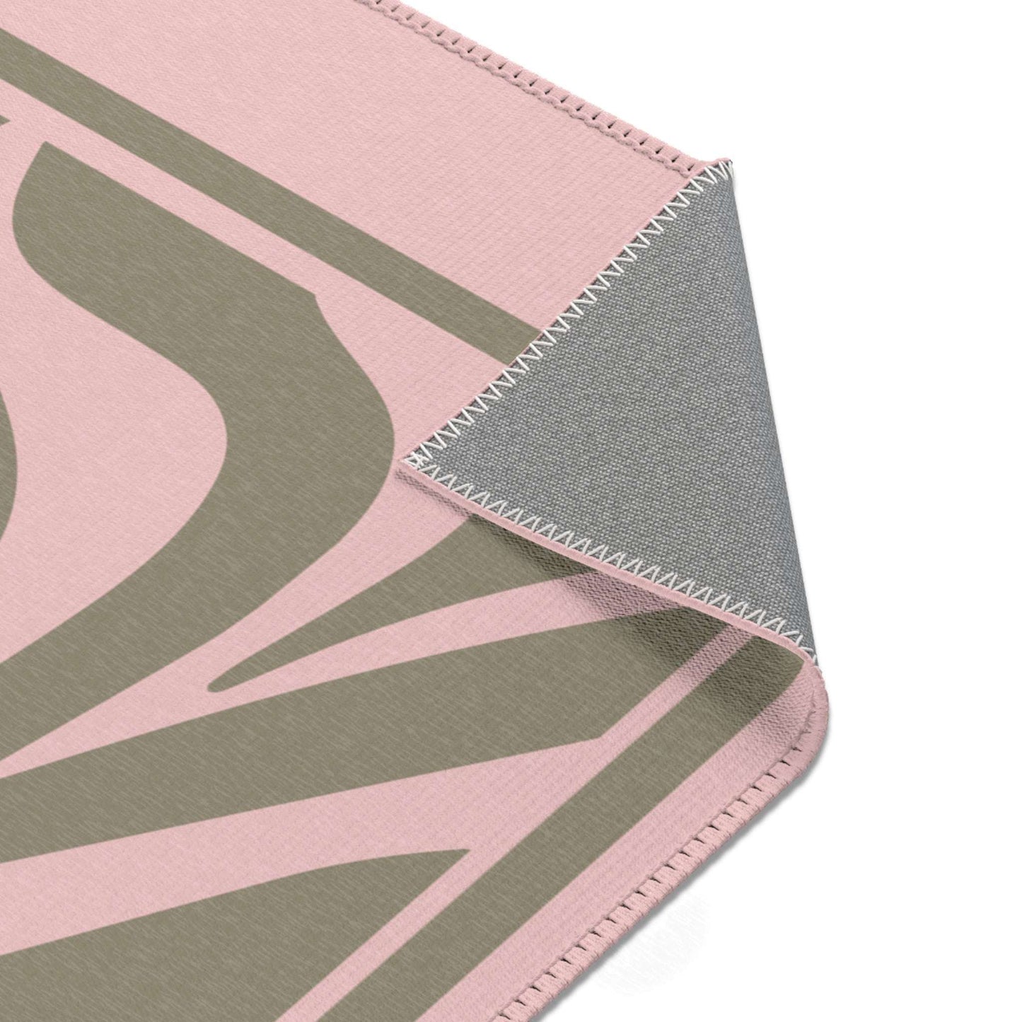 Modern Boho Area Rug - Abstract Design