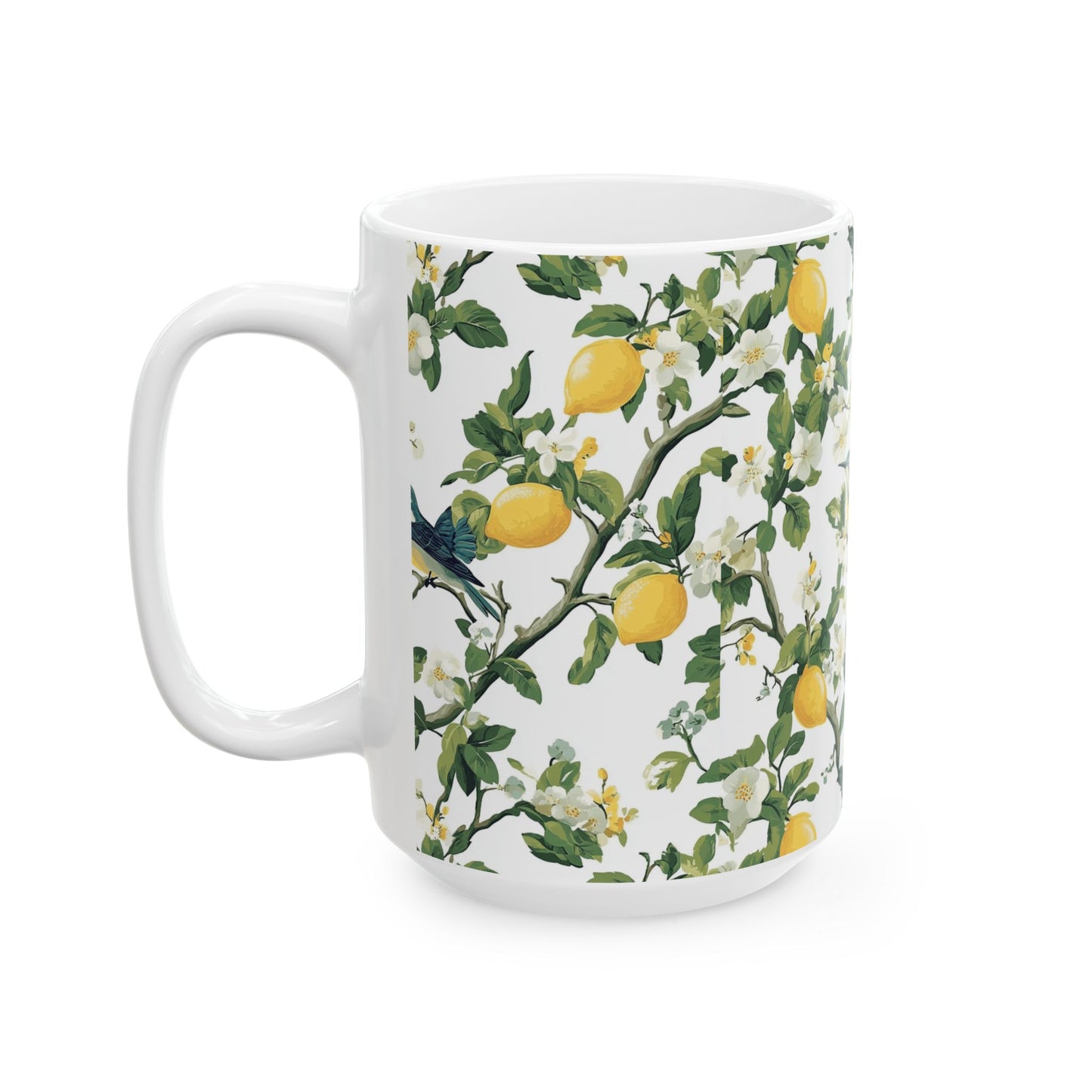 Mommy Lemon Garden Ceramic Mug