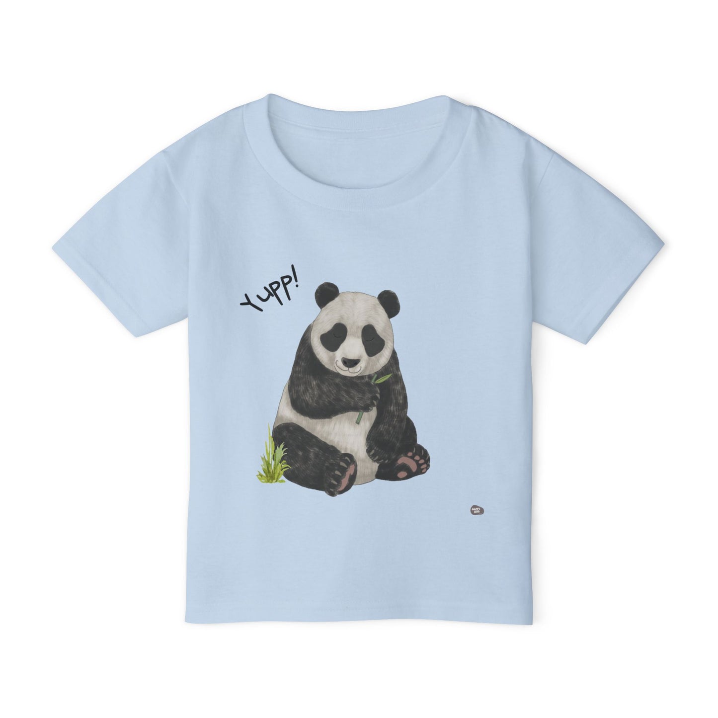 Adorable Panda Kids T-Shirt - Yupp! Cute Toddler Tee - HappyMom