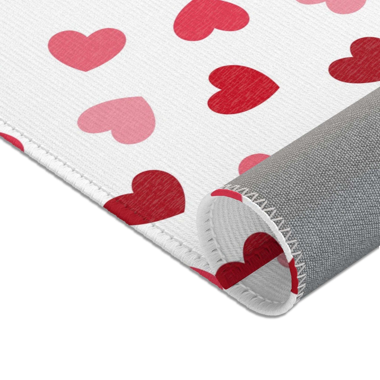 Heart Area Rug - Baby Room Decor