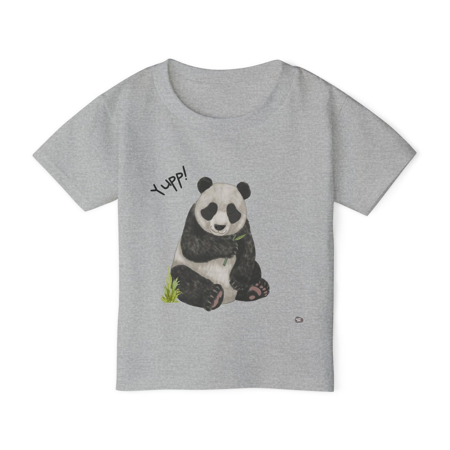 Adorable Panda Kids T-Shirt - Yupp! Cute Toddler Tee - HappyMom