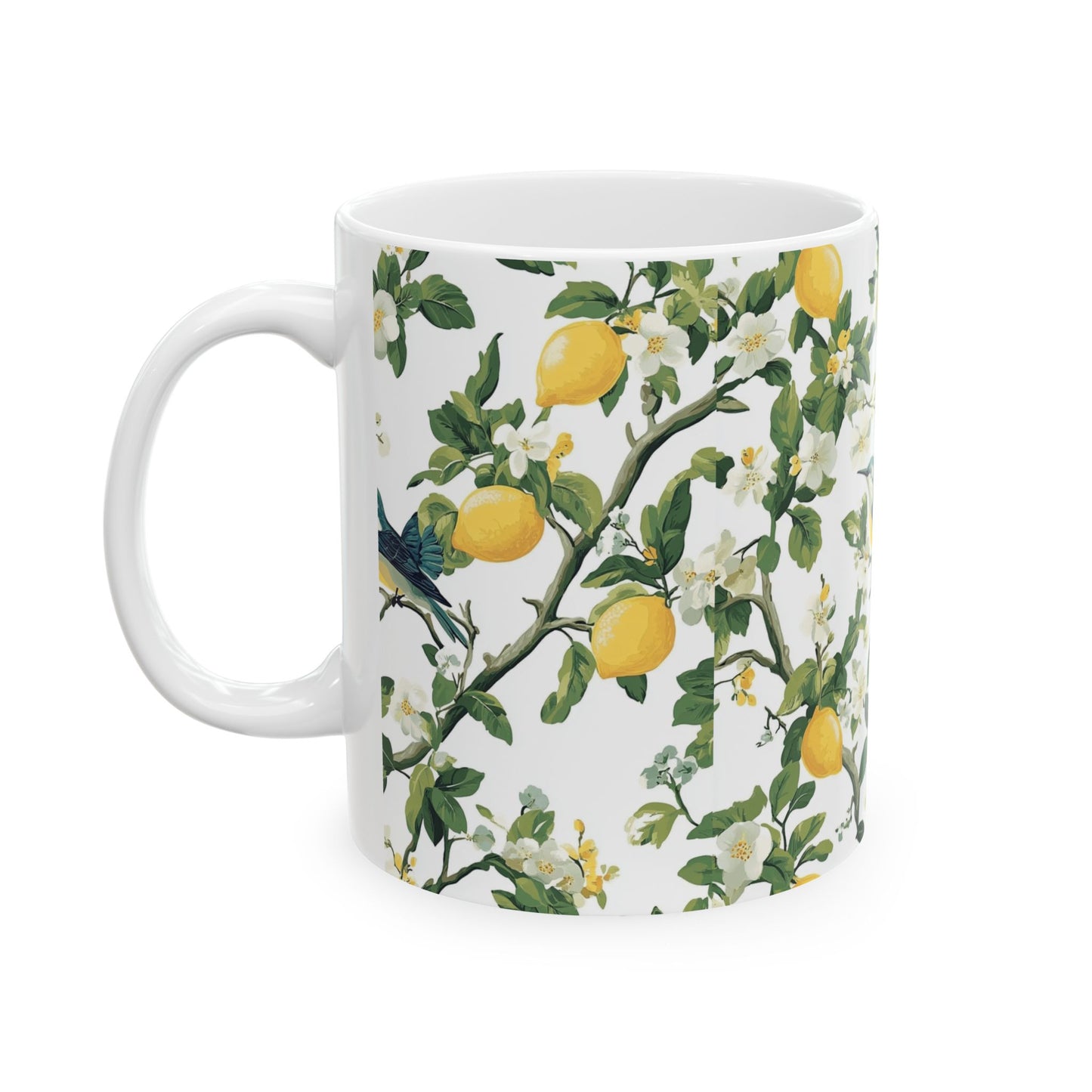 Mommy Lemon Garden Ceramic Mug