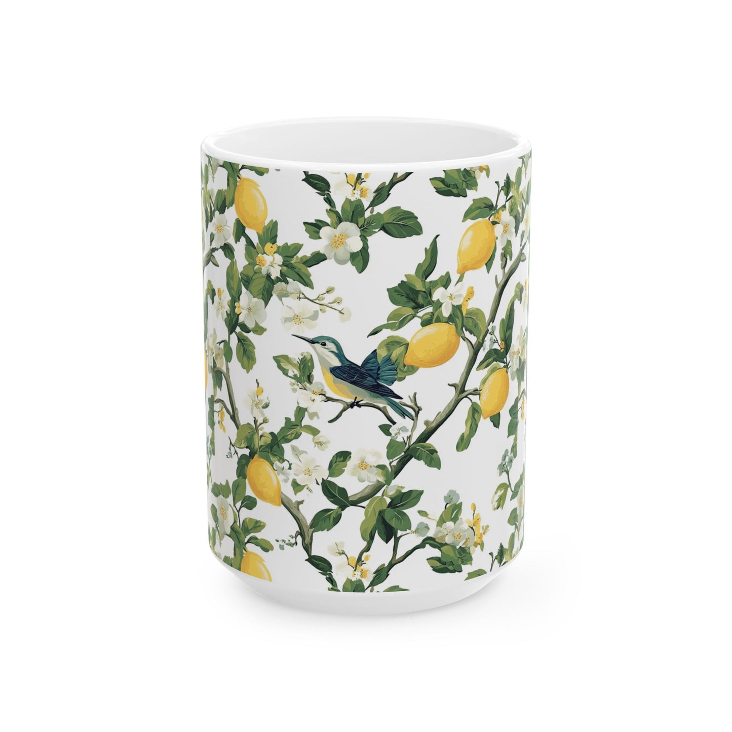 Mommy Lemon Garden Ceramic Mug