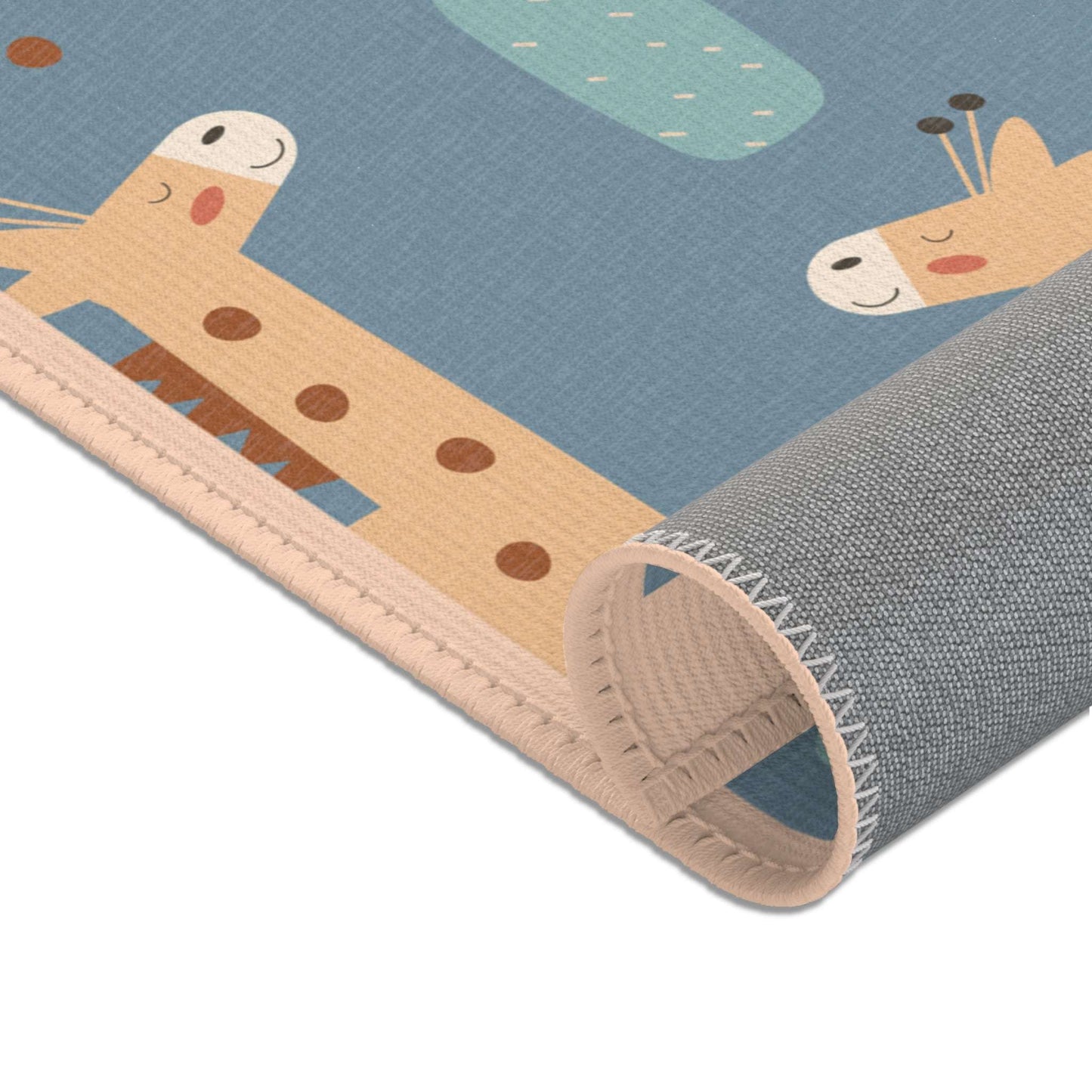 Giraffe Area Rug for Toddler Baby Room