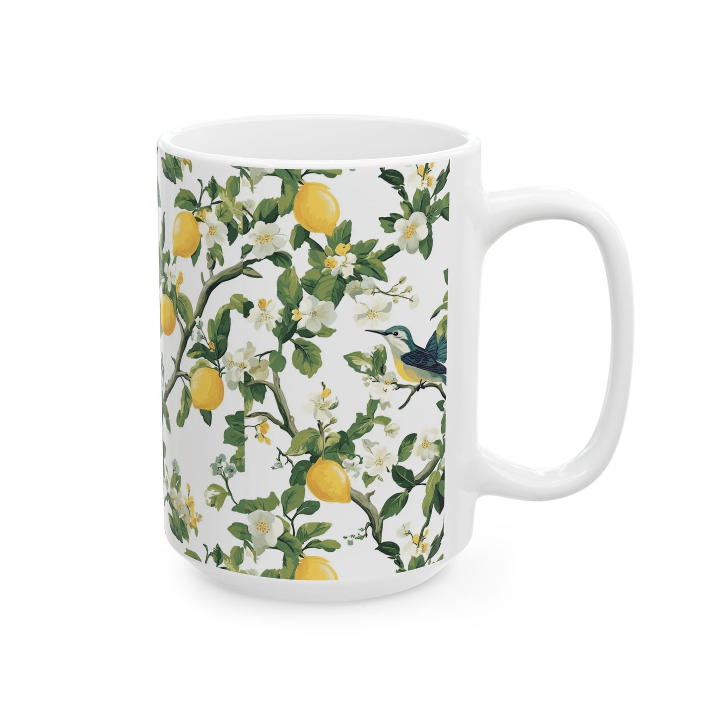 Mommy Lemon Garden Ceramic Mug