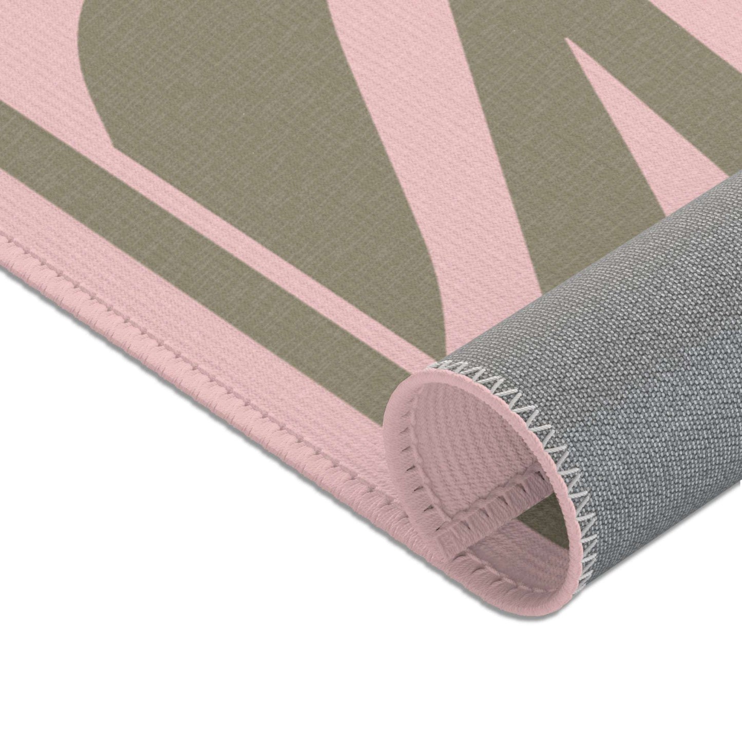 Modern Boho Area Rug - Abstract Design