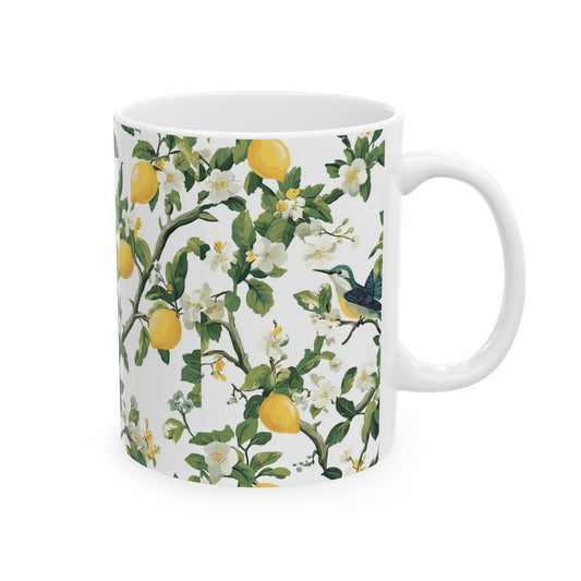 Mommy Lemon Garden Ceramic Mug
