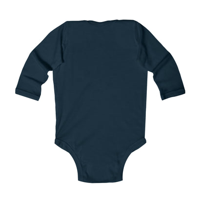 Let's Play Bear Infant Long Sleeve Bodysuit - Cute Baby Outfit for Playtime - HappyMom