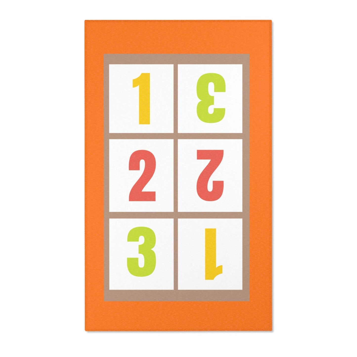 Toddler Rug - 1,2,3 Numbers Play and Teaching Area Rug