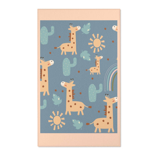 Giraffe Area Rug for Toddler Baby Room