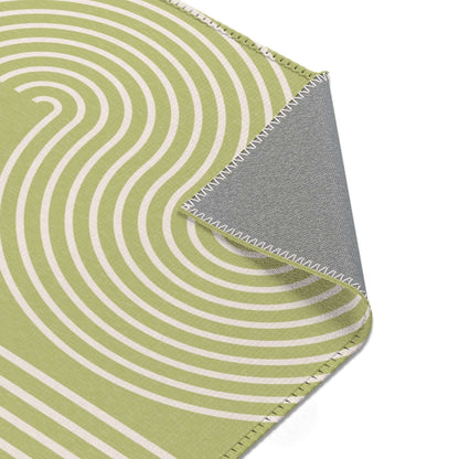 Play Area Rugs - Green Lines - Toddler Room Decor - HappyMom