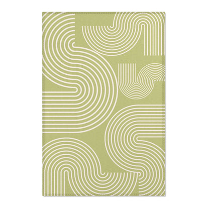 Play Area Rugs - Green Lines - Toddler Room Decor - HappyMom