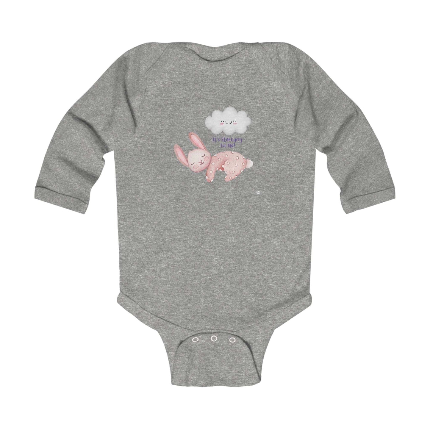 Adorable Infant Long Sleeve Bodysuit with Bunny Design - Perfect Baby Gift