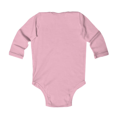Adorable Infant Long Sleeve Bodysuit with Bunny Design - Perfect Baby Gift - HappyMom